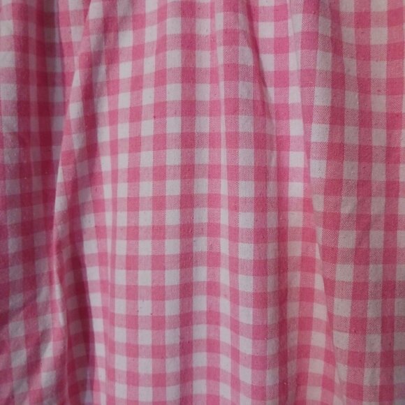 Lost & Wonder Lets Go on‎ a Date Tiered Gingham Smocked Dress Size M Babydoll - Picture 10 of 14